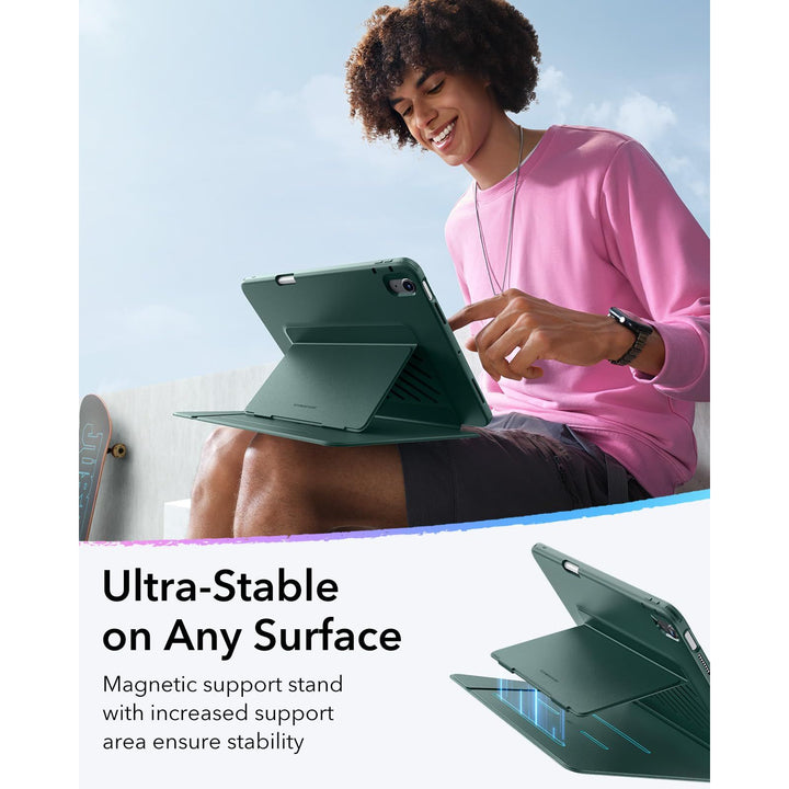 FlipStand iPad Air Case - Midnight Green - DOKUTRONIX