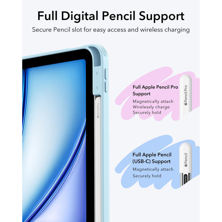 ESR SkyBlue Flip Case for iPad Air 11 (M3/M2) - DOKUTRONIX