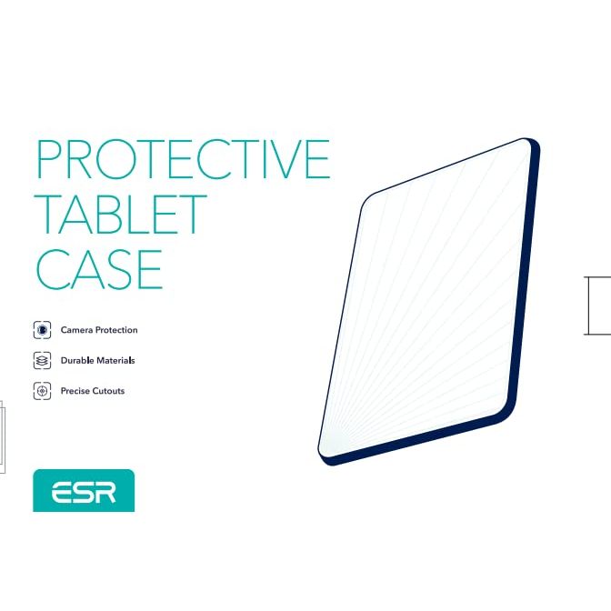 ESR Slim Shield for iPad Mini 7 & 6 Cases - DOKUTRONIX