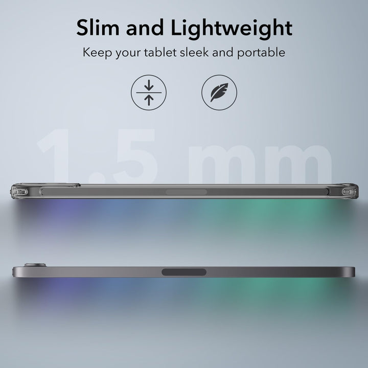 ESR Slim Shield Case for iPad Mini 7 & 6 - Black Clear - DOKUTRONIX