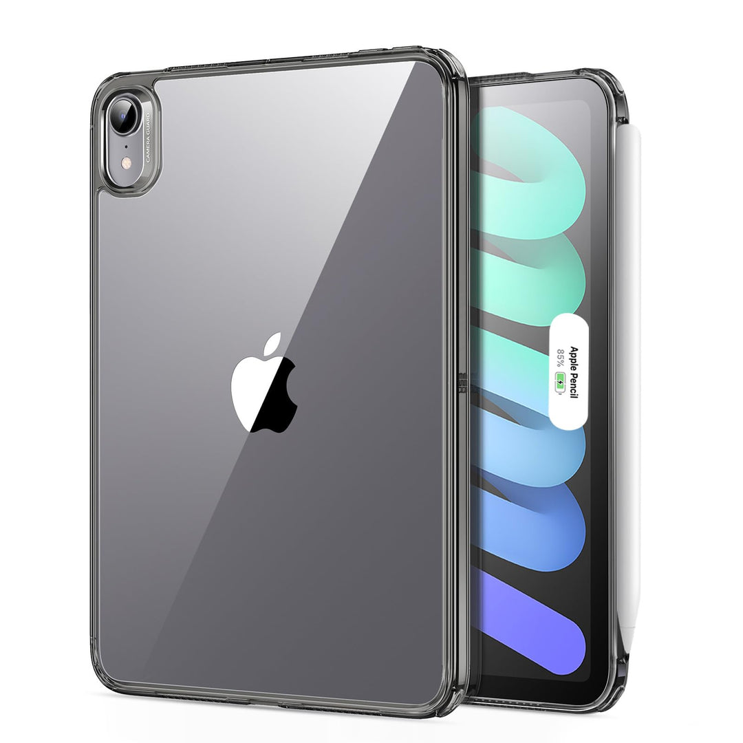 ESR Slim Shield Case for iPad Mini 7 & 6 - Black Clear - DOKUTRONIX