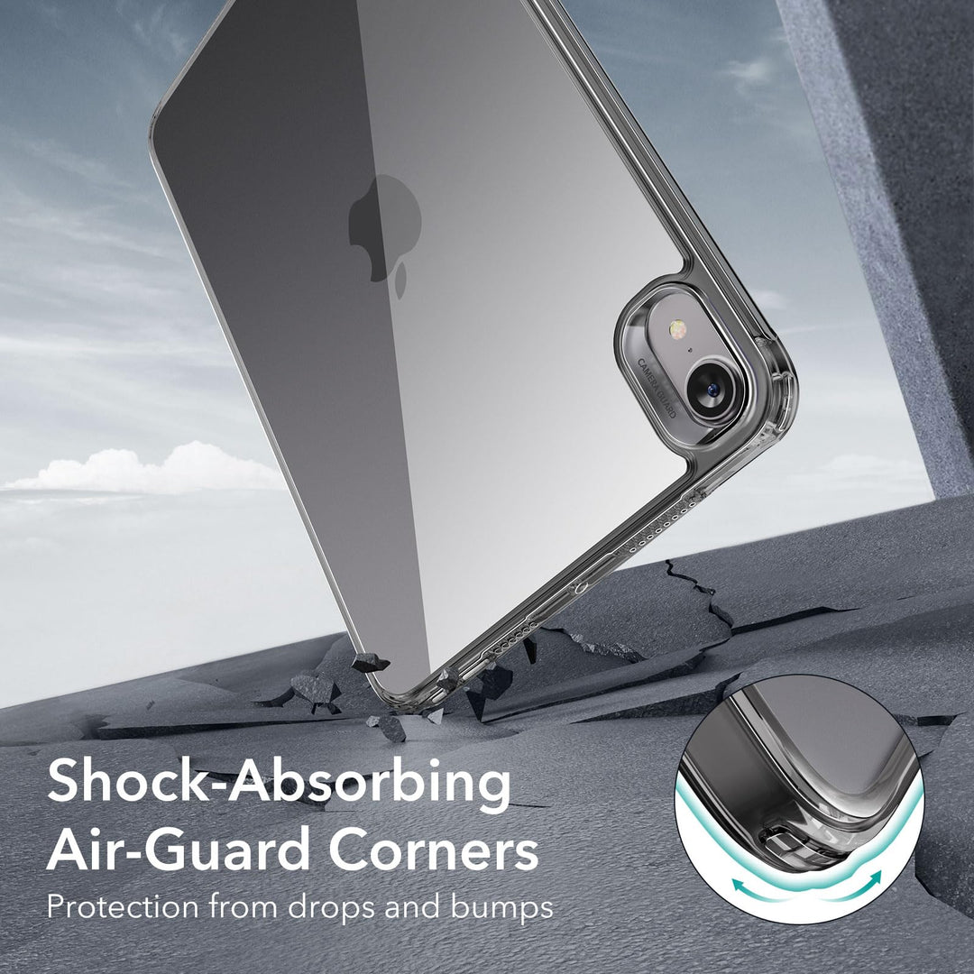 ESR Slim Shield Case for iPad Mini 7 & 6 - Black Clear - DOKUTRONIX