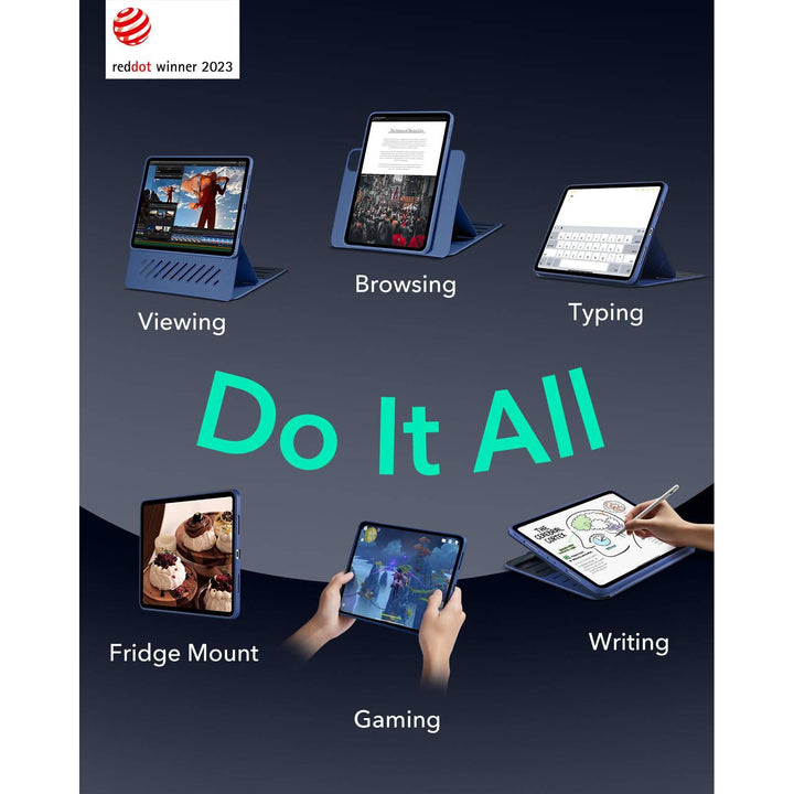 ESR Shift Series iPad Pro 11 Rotating Case 2024 - DOKUTRONIX