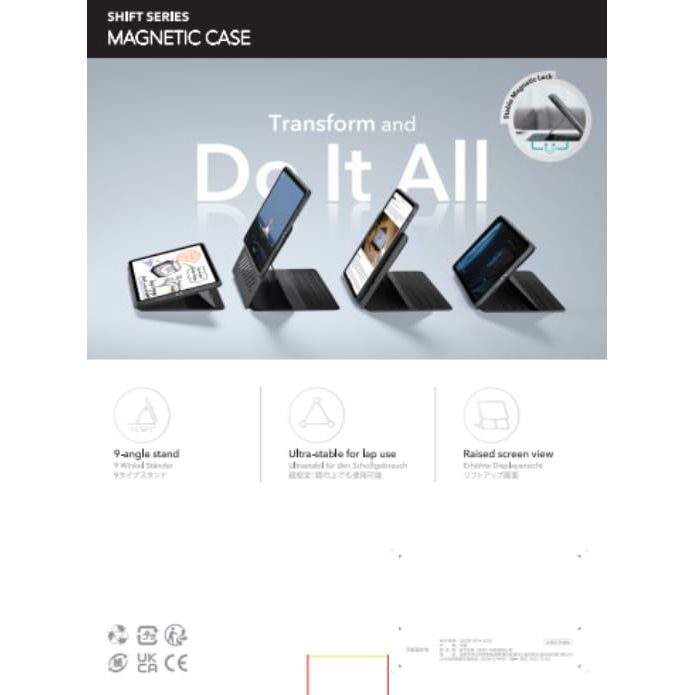 ESR Shift Series iPad Pro 11 Rotating Case 2024 - DOKUTRONIX
