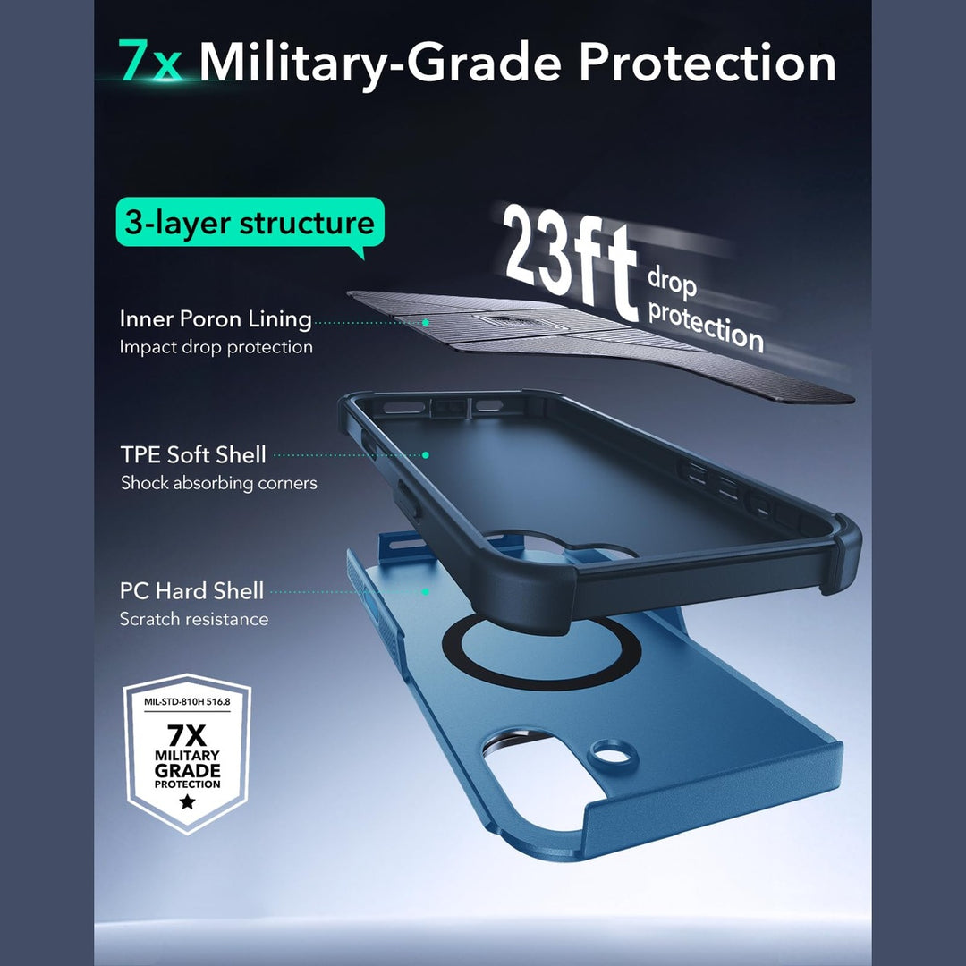 ESR Cyber Case for iPhone 16 - DOKUTRONIX