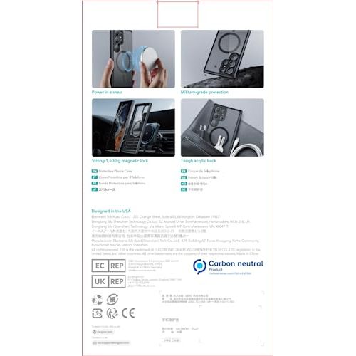 HaloLock MagSafe Case for Samsung S23 Ultra - DOKUTRONIX