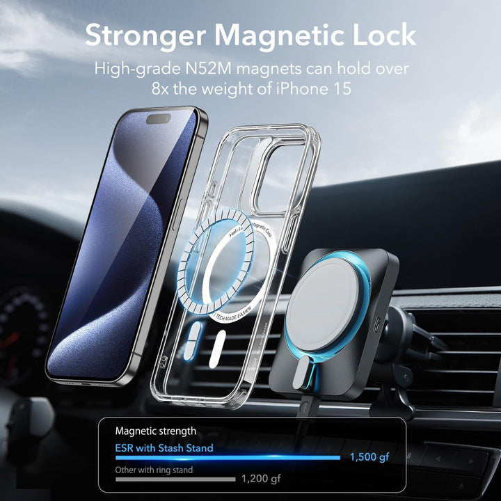 ESR HaloLock Clear Case for iPhone 14 Pro Max - DOKUTRONIX
