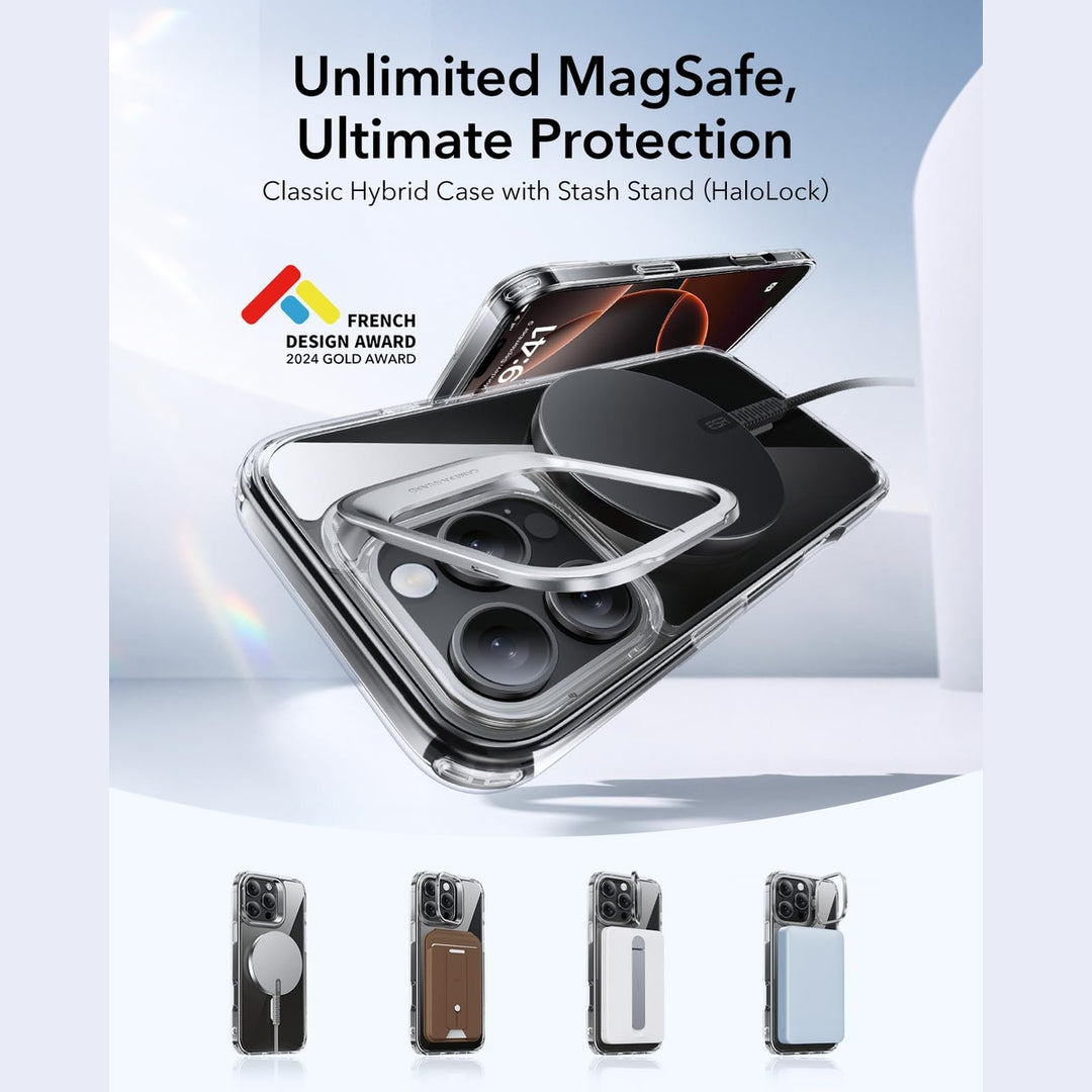 ESR HaloLock Clear Case for iPhone 14 Pro Max - DOKUTRONIX