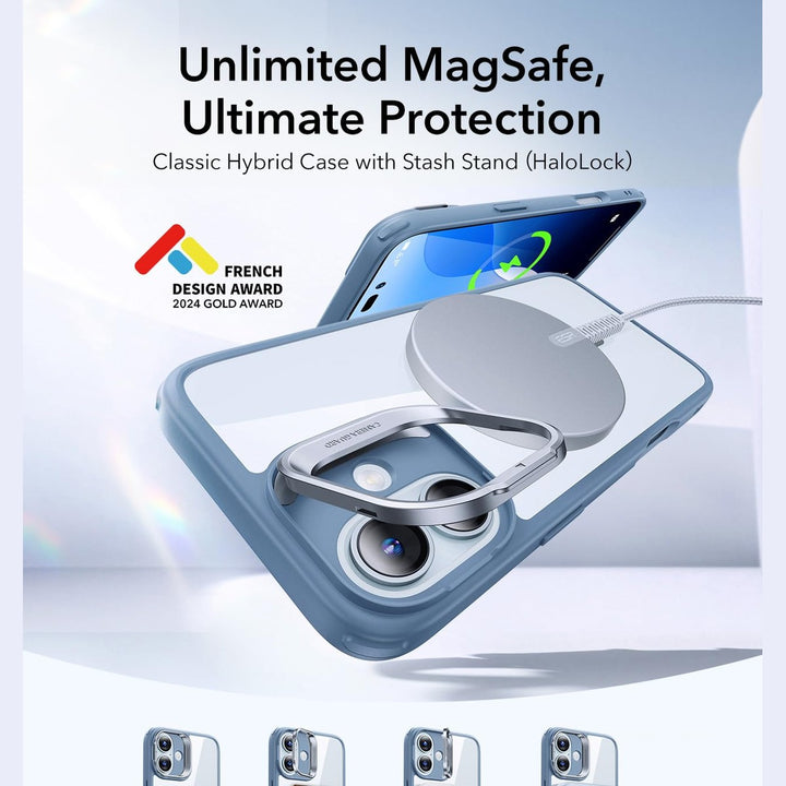 ESR HaloLock Clear Case for iPhone 14 Pro Max - DOKUTRONIX