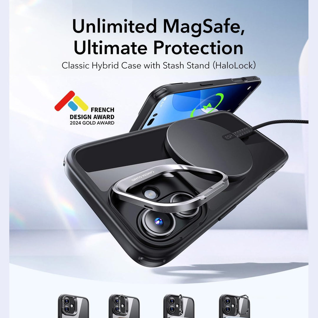 ESR HaloLock Clear Case for iPhone 14 Pro Max - DOKUTRONIX