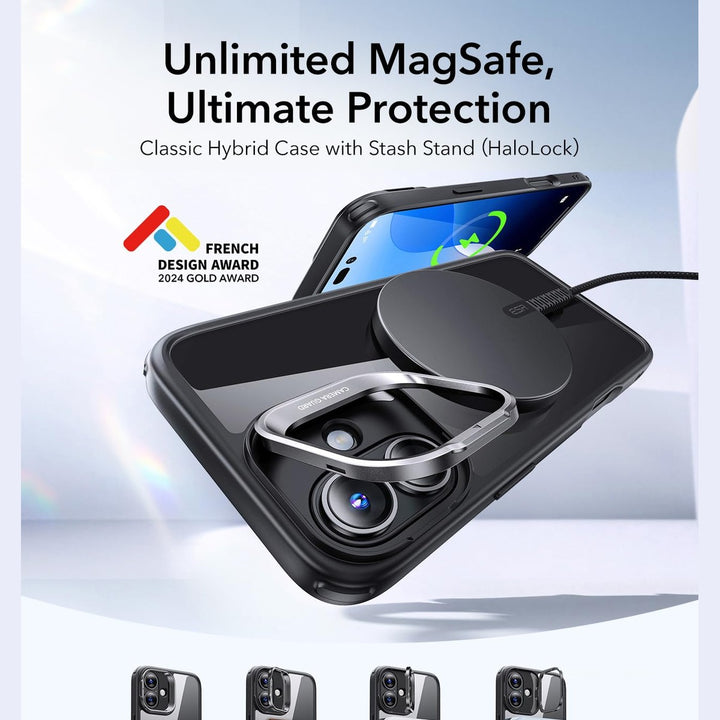 ESR HaloLock Clear Case for iPhone 14 Pro Max - DOKUTRONIX