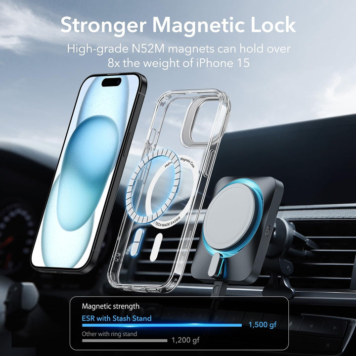 ESR HaloLock Clear Case for iPhone 14 Pro Max - DOKUTRONIX