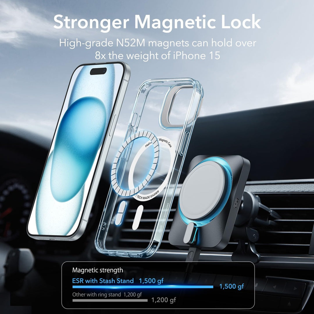 ESR HaloLock Clear Case for iPhone 14 Pro Max - DOKUTRONIX