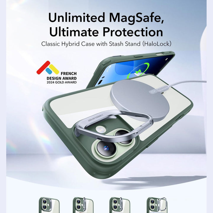 ESR HaloLock Clear Case for iPhone 14 Pro Max - DOKUTRONIX