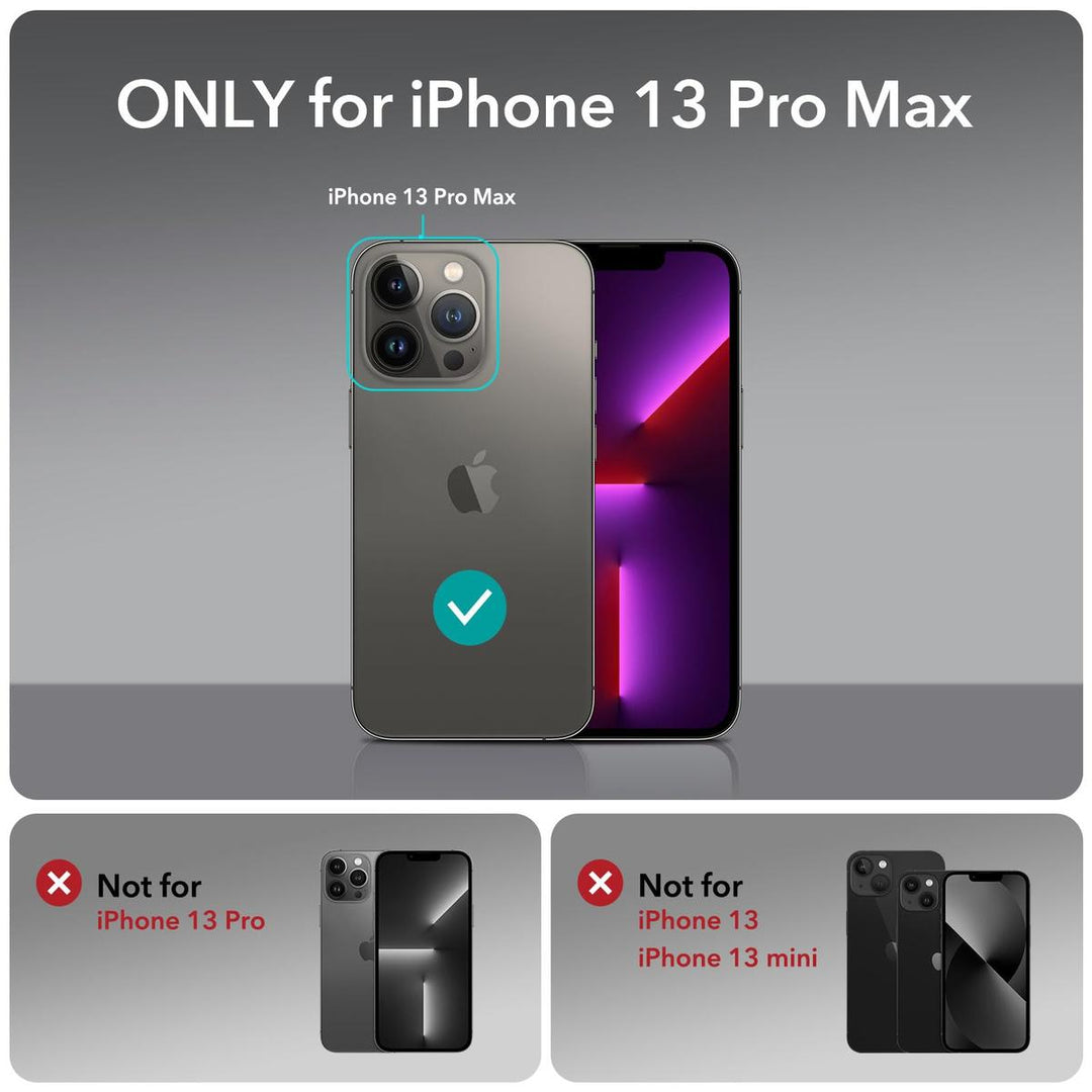 ESR ArmorMag: Clear Military-Grade Case for iPhone 13 Pro Max - DOKUTRONIX