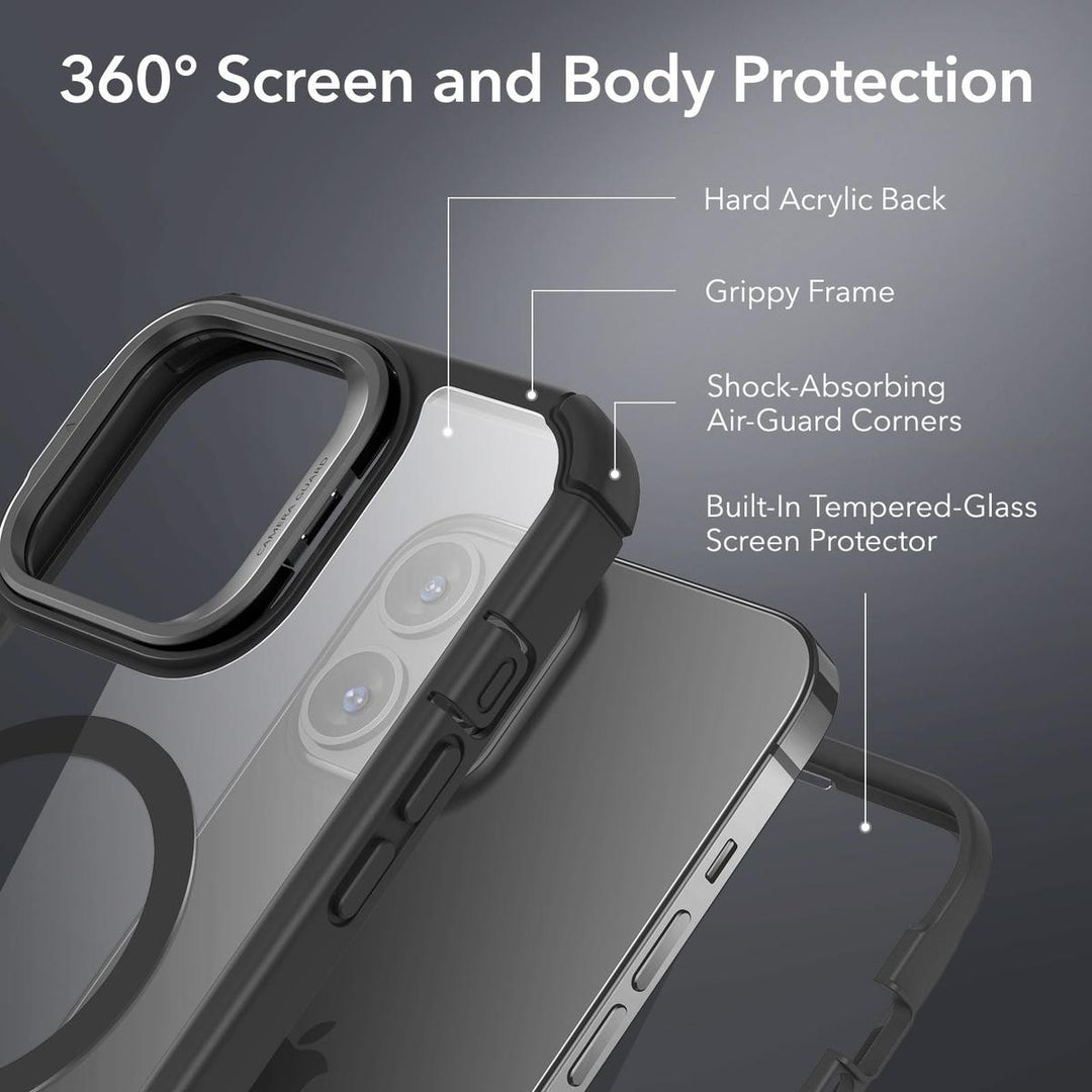 ESR ArmorMag: Clear Military-Grade Case for iPhone 13 Pro Max - DOKUTRONIX