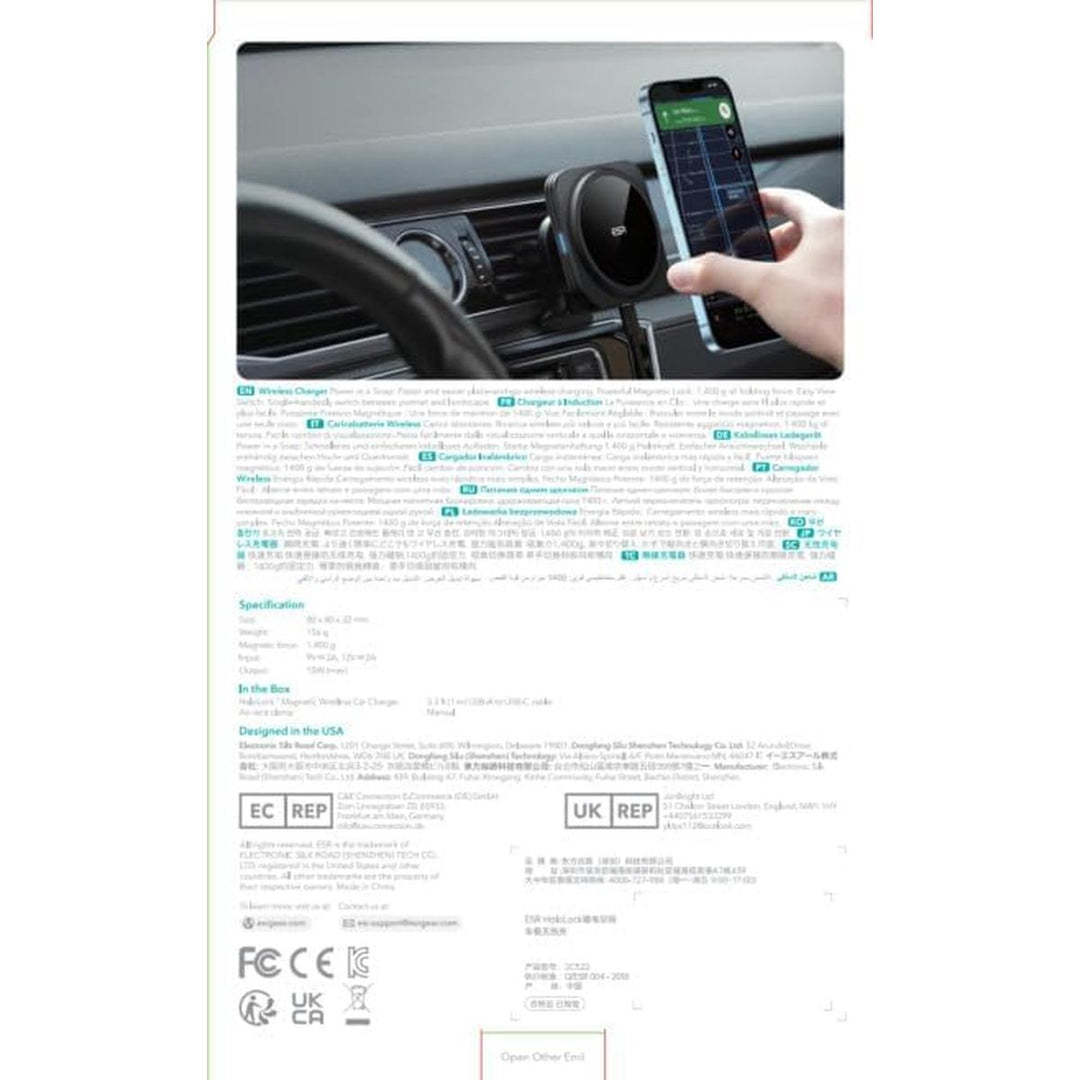 MagCharge Pro: Magnetic Car Charger Mount - DOKUTRONIX