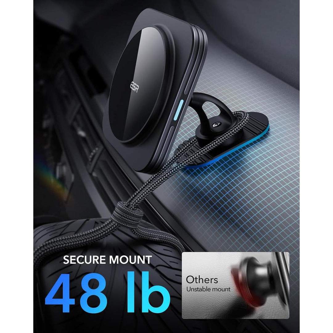 MagCharge Pro: Magnetic Car Charger Mount - DOKUTRONIX