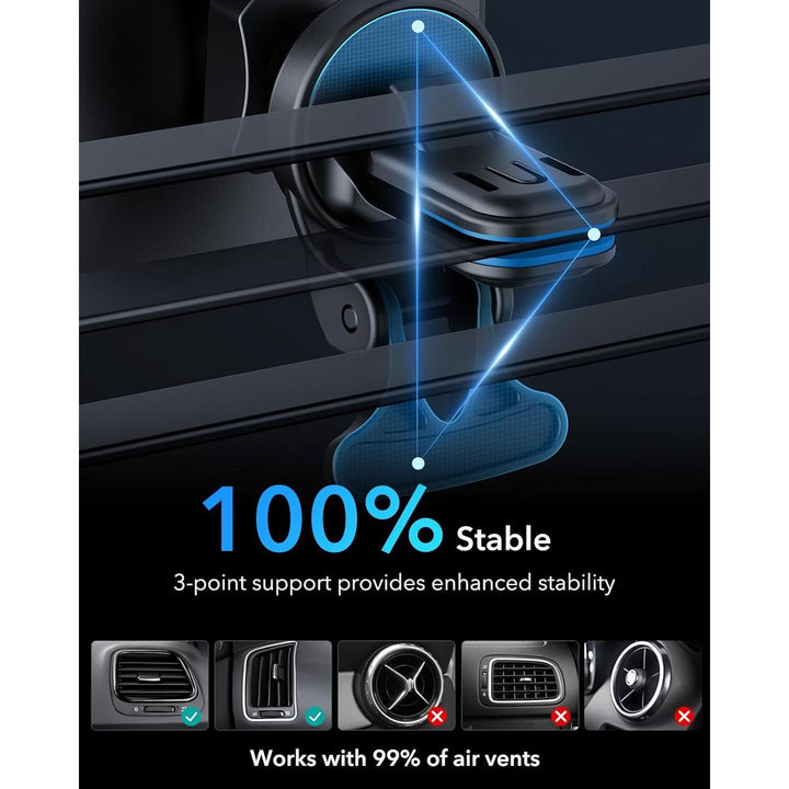 MagCharge Pro: Magnetic Car Charger Mount - DOKUTRONIX