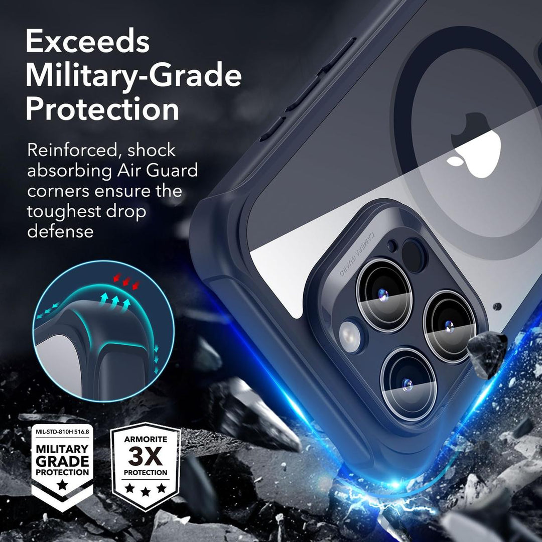 ESR ShieldMax Clear Case for iPhone 15 Plus - DOKUTRONIX