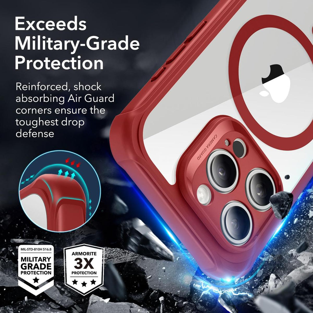 ESR ShieldMax Clear Case for iPhone 15 Plus - DOKUTRONIX