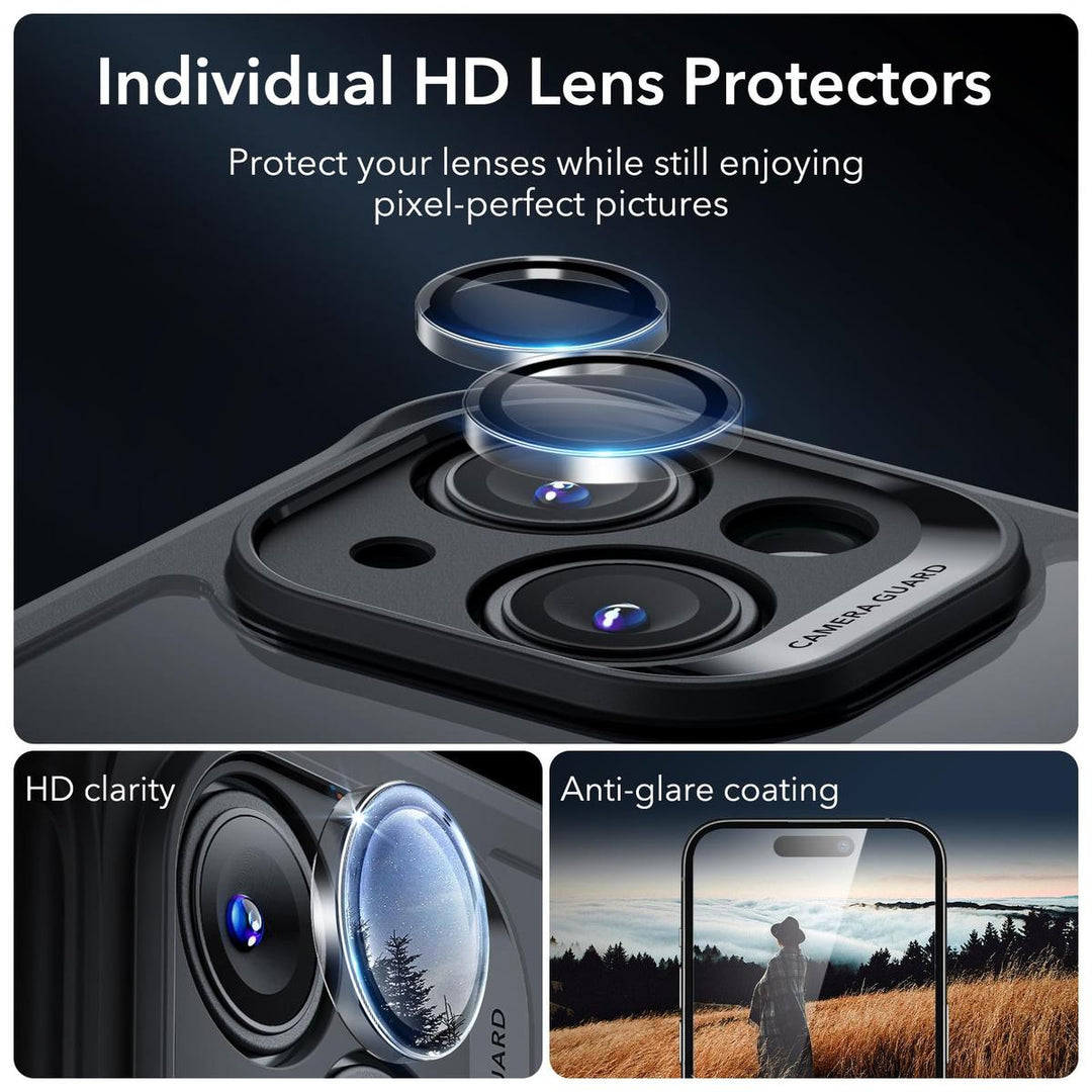 ESR ShieldMax Clear Case for iPhone 15 Plus - DOKUTRONIX