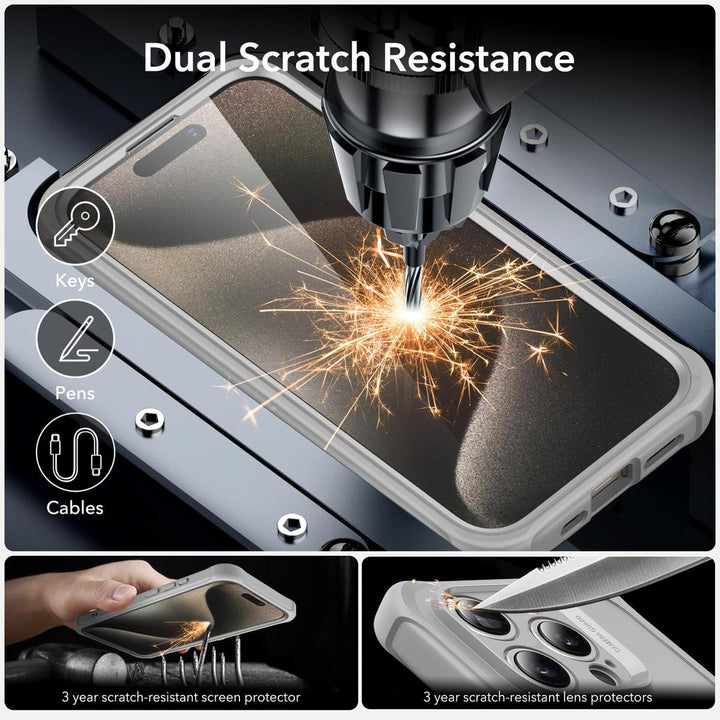 ESR ShieldMax Clear Case for iPhone 15 Plus - DOKUTRONIX