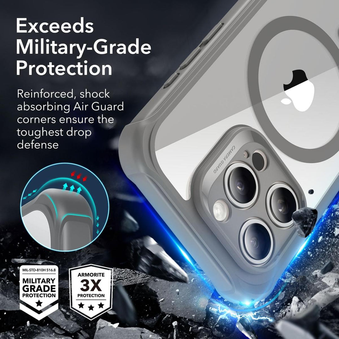 ESR ShieldMax Clear Case for iPhone 15 Plus - DOKUTRONIX