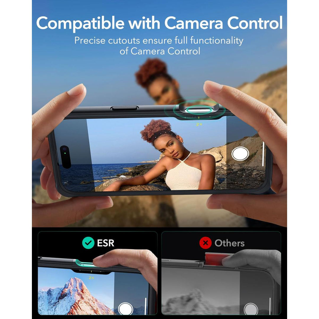 ESR ShieldMax Clear Case for iPhone 15 Plus - DOKUTRONIX