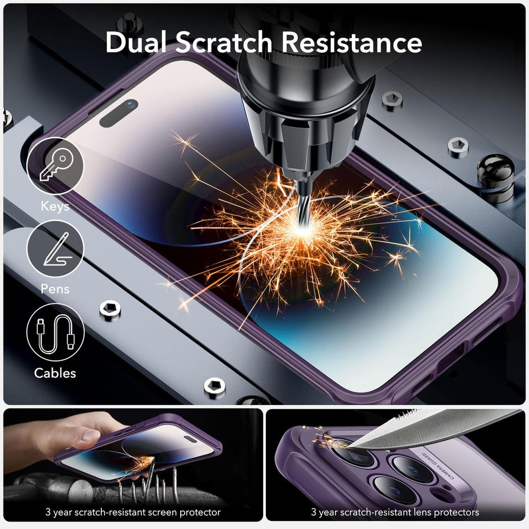ESR ShieldMax Clear Case for iPhone 15 Plus - DOKUTRONIX