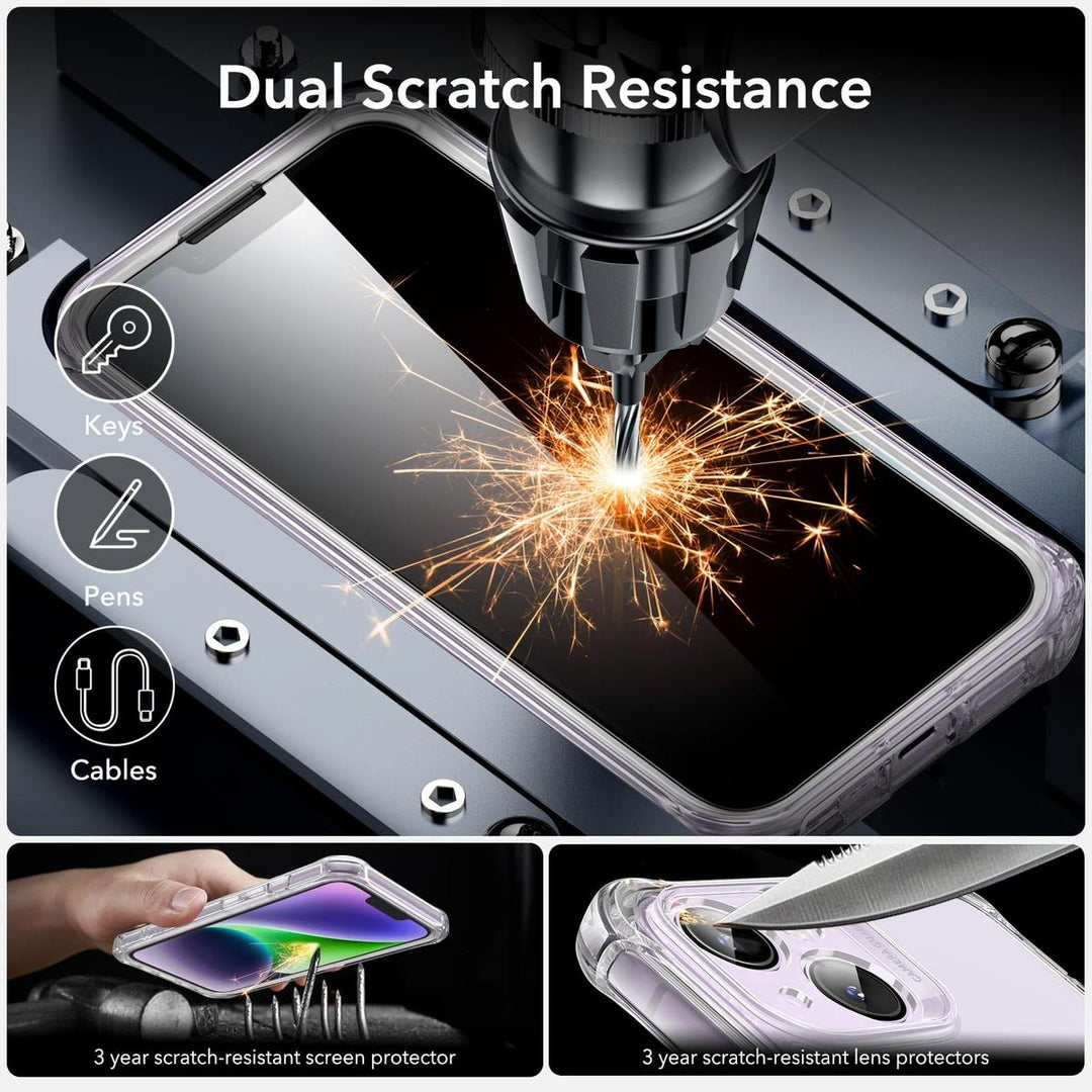 ESR ShieldMax Clear Case for iPhone 15 Plus - DOKUTRONIX