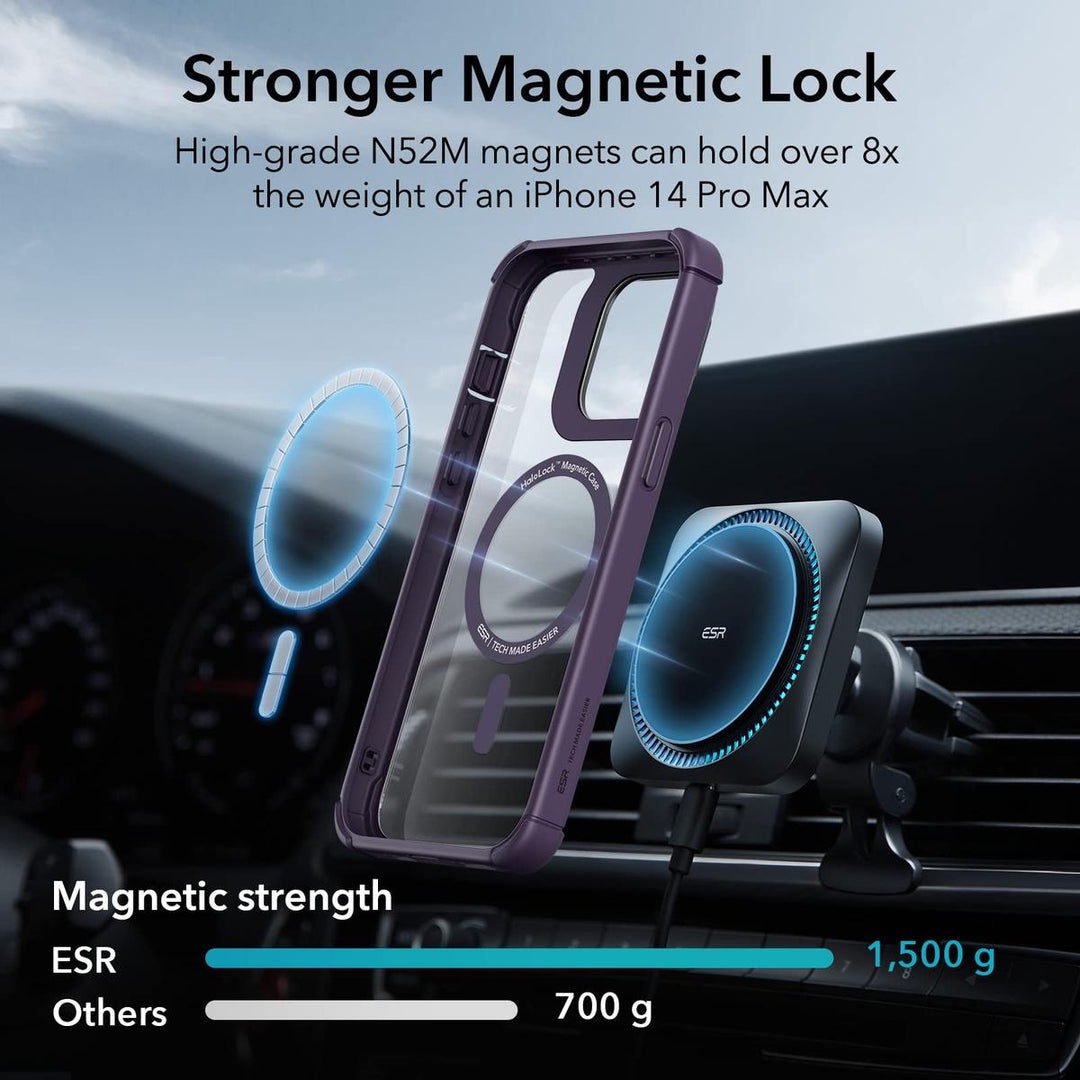 ESR ShieldMax Clear Case for iPhone 15 Plus - DOKUTRONIX