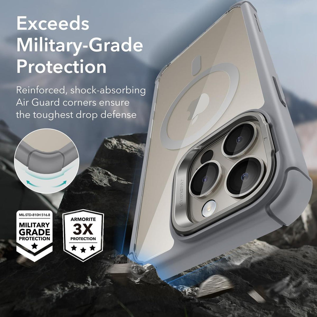 ESR ShieldMax Clear Case for iPhone 15 Plus - DOKUTRONIX