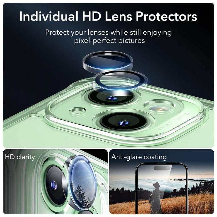 ESR ShieldMax Clear Case for iPhone 15 Plus - DOKUTRONIX