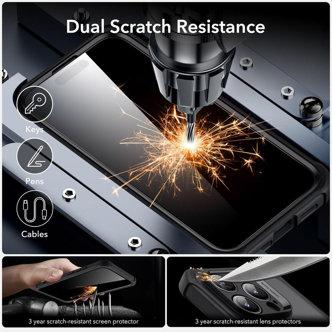 ESR ShieldMax Clear Case for iPhone 15 Plus - DOKUTRONIX