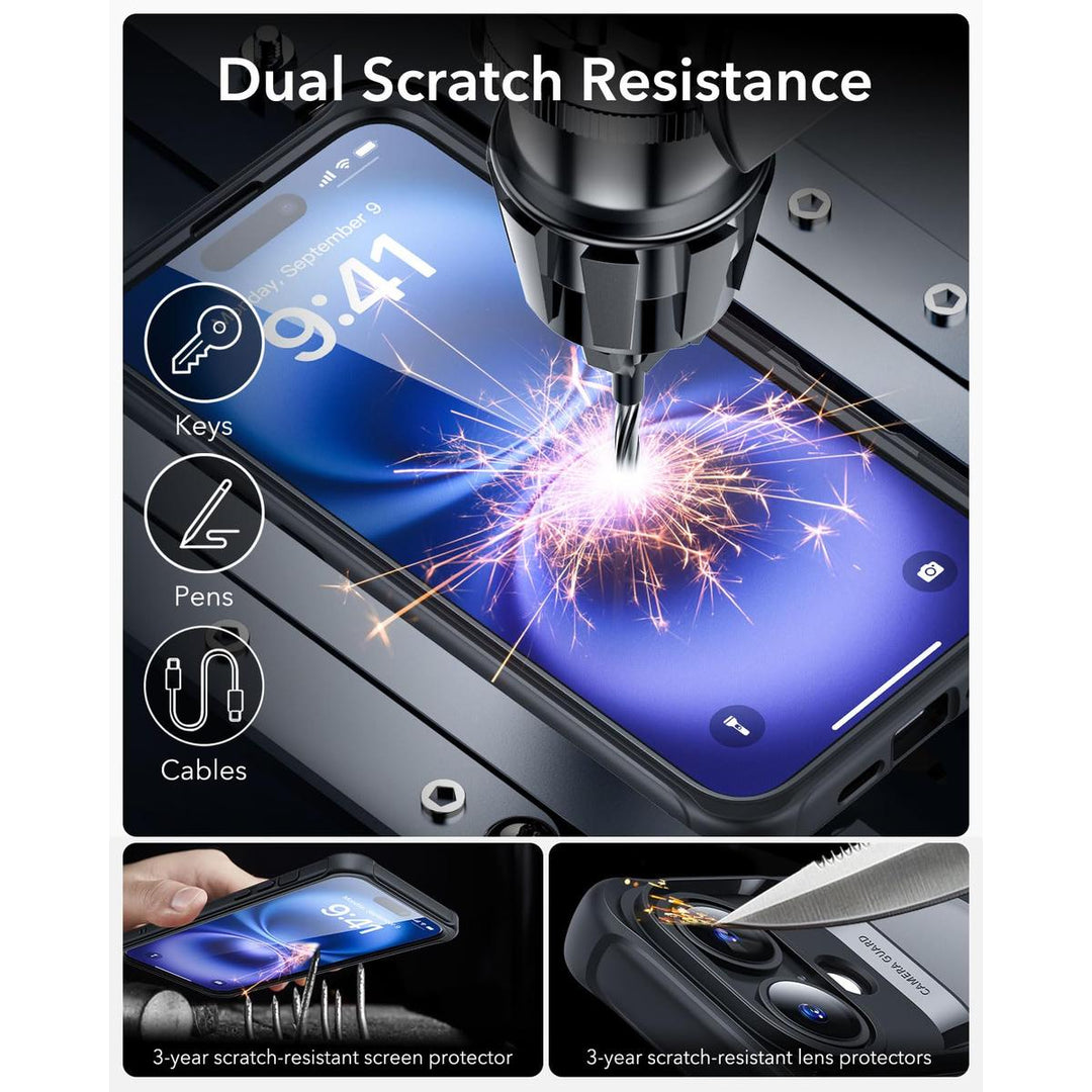 ESR ShieldMax Clear Case for iPhone 15 Plus - DOKUTRONIX