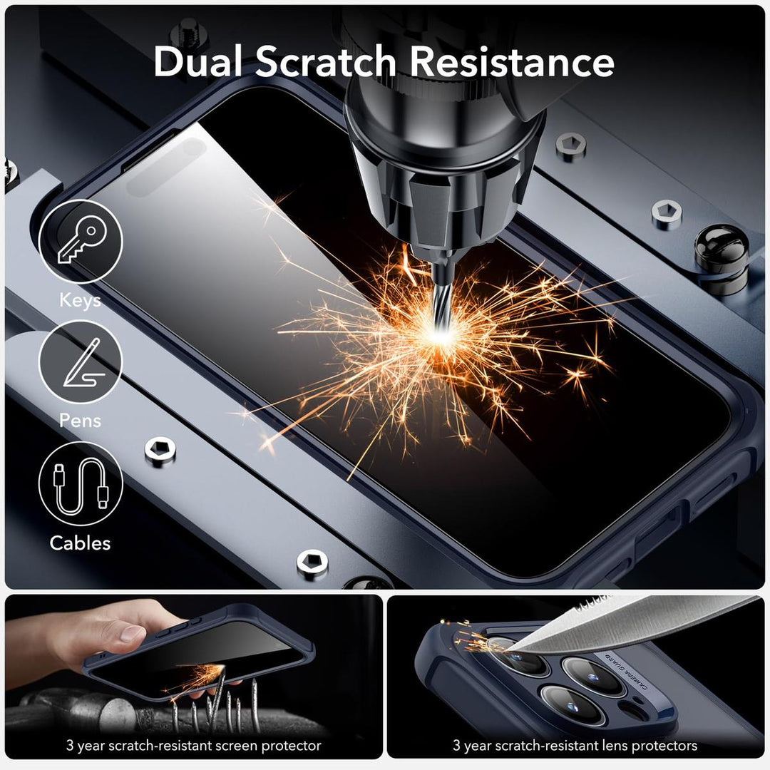 ESR ShieldMax Clear Case for iPhone 15 Plus - DOKUTRONIX