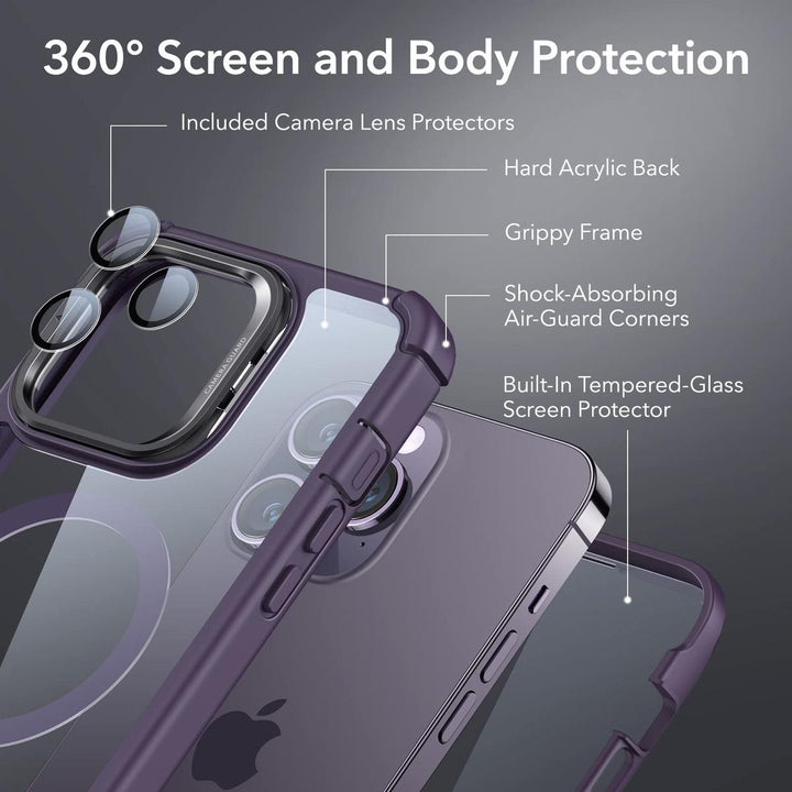 ESR ShieldMax Clear Case for iPhone 15 Plus - DOKUTRONIX