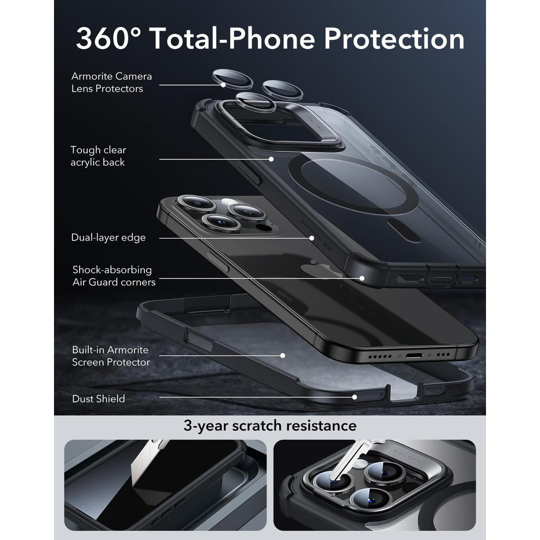 ESR ShieldMax Clear Case for iPhone 15 Plus - DOKUTRONIX