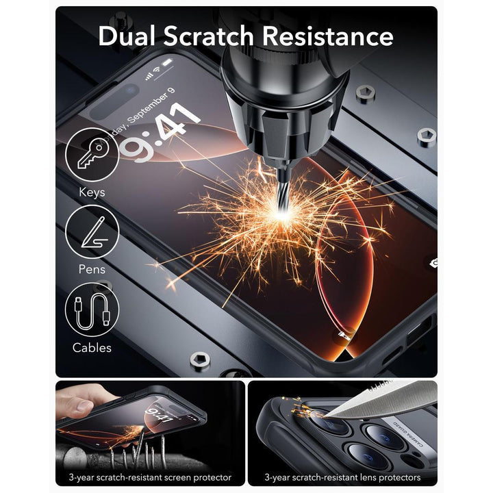 ESR ShieldMax Clear Case for iPhone 15 Plus - DOKUTRONIX