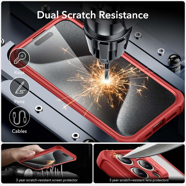 ESR ShieldMax Clear Case for iPhone 15 Plus - DOKUTRONIX