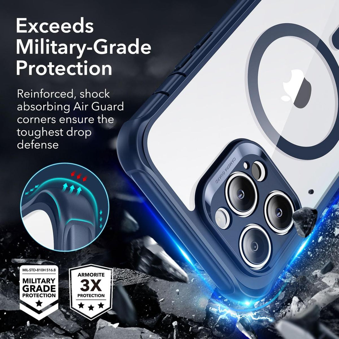 ESR ShieldMax Clear Case for iPhone 15 Plus - DOKUTRONIX