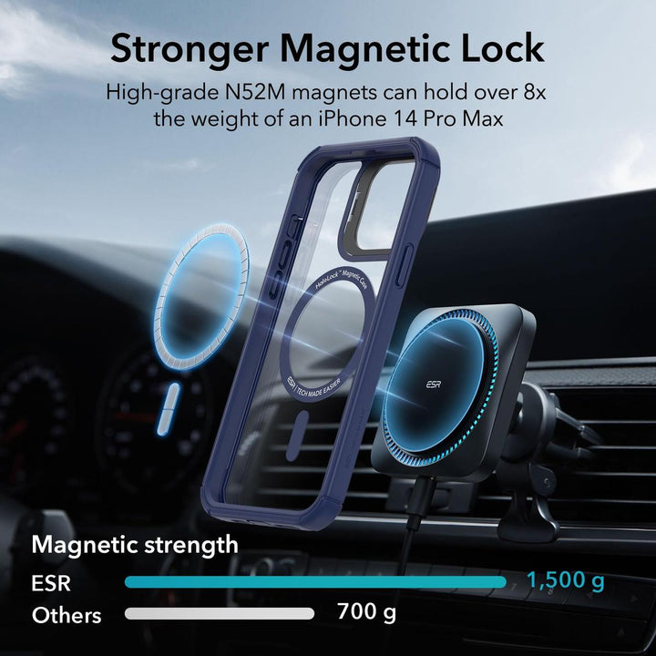 ESR ShieldMax Clear Case for iPhone 15 Plus - DOKUTRONIX