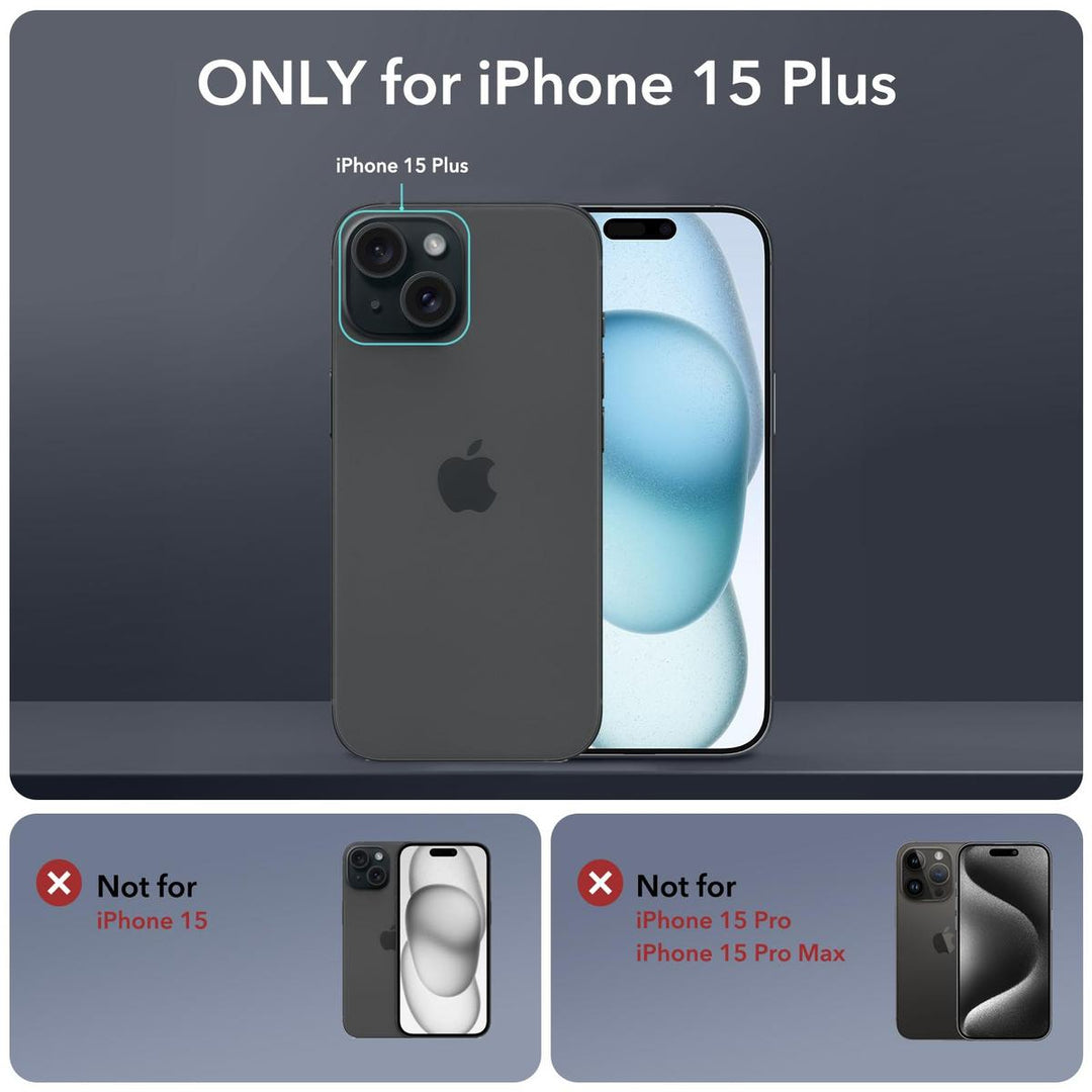 ESR ShieldMax Clear Case for iPhone 15 Plus - DOKUTRONIX