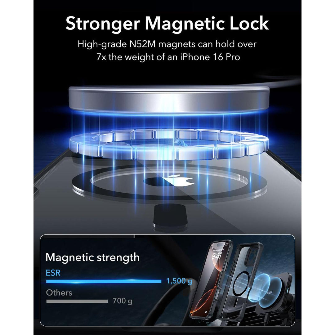 ESR ShieldMax Clear Case for iPhone 15 Plus - DOKUTRONIX