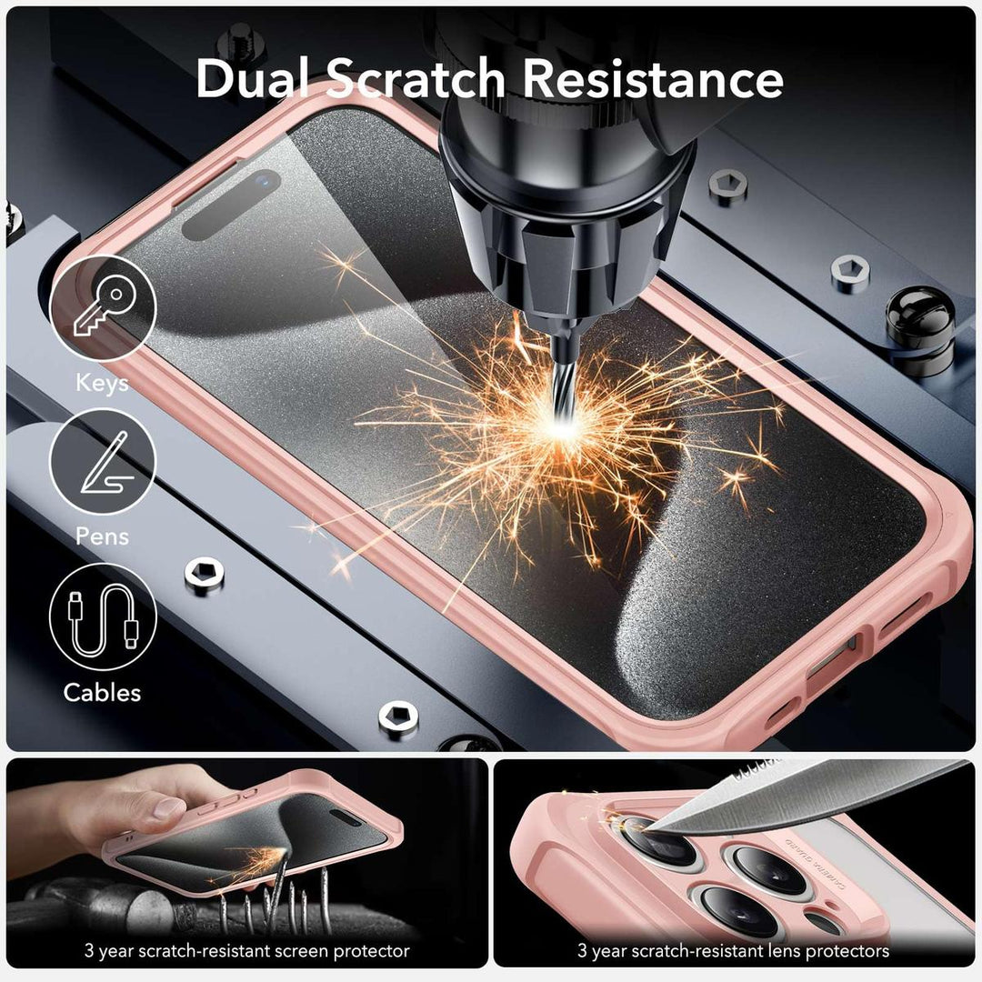 ESR ShieldMax Clear Case for iPhone 15 Plus - DOKUTRONIX
