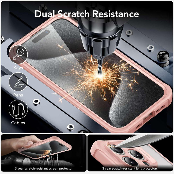ESR ShieldMax Clear Case for iPhone 15 Plus - DOKUTRONIX
