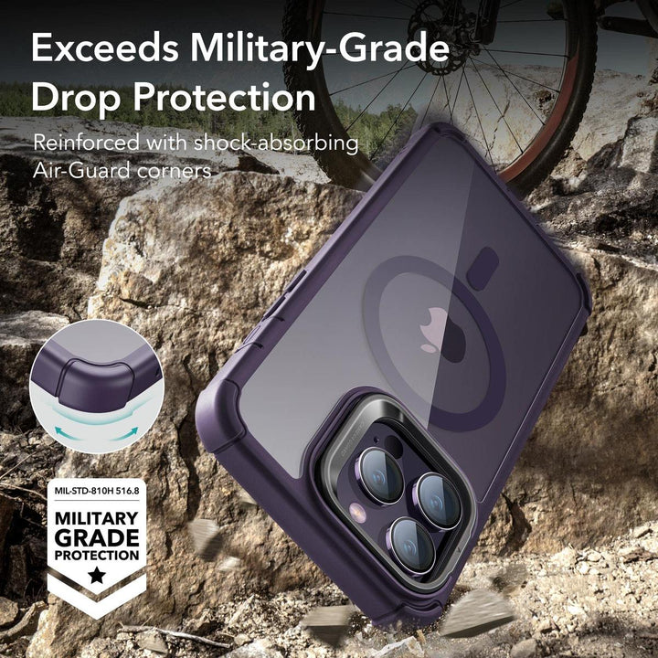 ESR ShieldMax Clear Case for iPhone 15 Plus - DOKUTRONIX