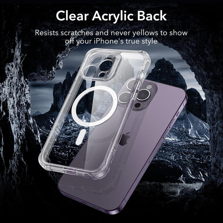ESR ShieldMax Clear Case for iPhone 15 Plus - DOKUTRONIX