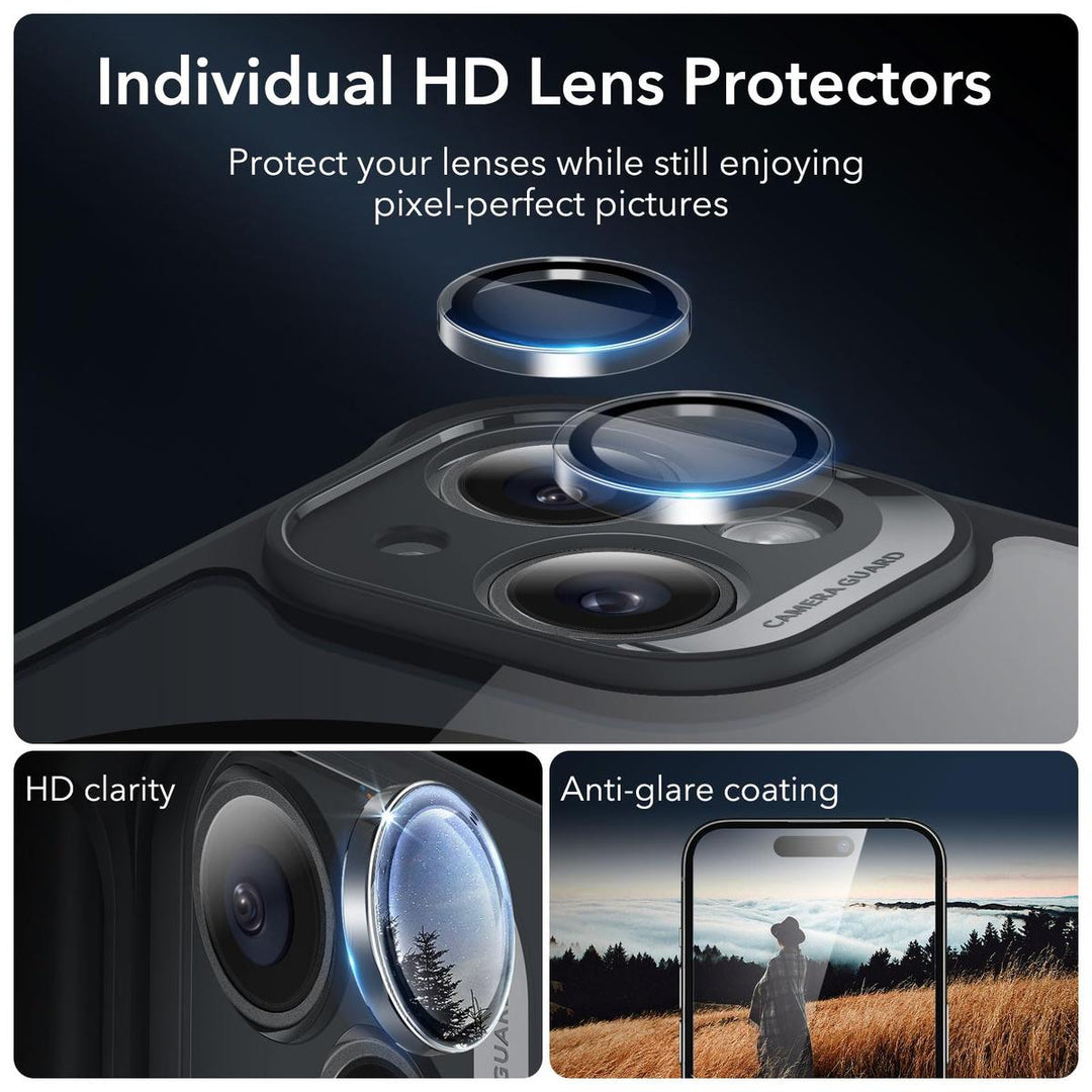 ESR ShieldMax Clear Case for iPhone 15 Plus - DOKUTRONIX